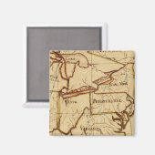 Verenigde Staten van Amerika Magneet (Voorkant / Achterkant)