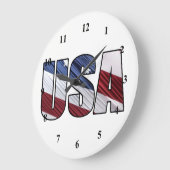 Verenigde Staten van Amerika met de rode witte en  Grote Klok (Hoek)