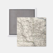 Verenigde Staten van Amerika Midwest Magneet (Voorkant / Achterkant)