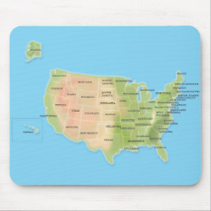 Verenigde Staten van Amerika Muismat