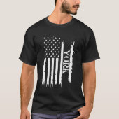 Verenigde Staten van Amerika ontdaan van Amerikaan T-shirt (Voorkant)