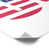 Verenigde Staten van Amerika Ontwerp van de Amerik Poster (Hoek)