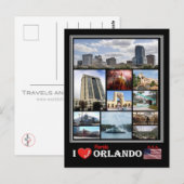 Verenigde Staten van Amerika - Orlando Florida - Briefkaart (Voorkant / Achterkant)