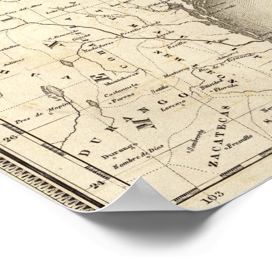 Verenigde Staten van Amerika Poster (Hoek)