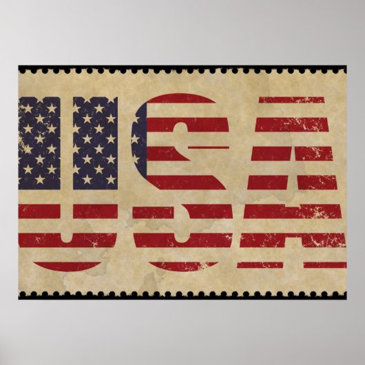 Verenigde Staten van Amerika Poster (Voorkant)