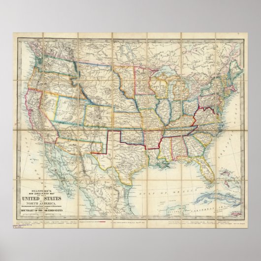Verenigde Staten van Amerika Poster (Voorkant)