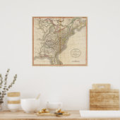 Verenigde Staten van Amerika Poster (Keuken)