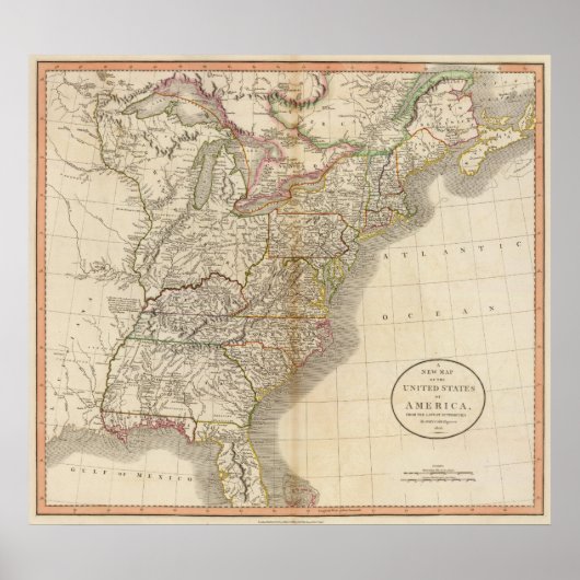 Verenigde Staten van Amerika Poster (Voorkant)