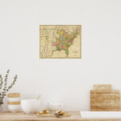 Verenigde Staten van Amerika Poster (Keuken)