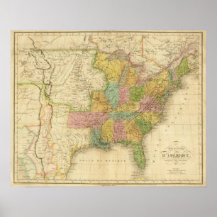 Verenigde Staten van Amerika Poster