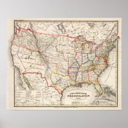 Verenigde Staten van Amerika Poster (Voorkant)