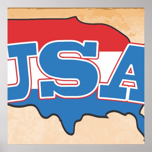 Verenigde Staten van Amerika Poster (Voorkant)