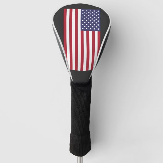 Verenigde Staten van Amerika rood wit en blauw Golfheadcover (Voorkant)