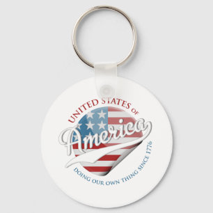 Verenigde Staten van Amerika Sleutelhanger