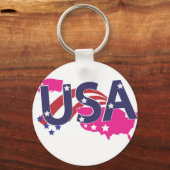 Verenigde Staten van Amerika Sleutelhanger (Voorkant)