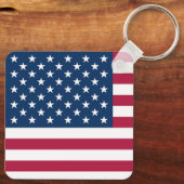 Verenigde Staten van Amerika Sleutelhanger (Achterkant)