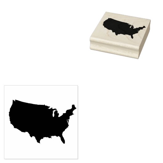 Verenigde Staten van Amerika Solid Rubber Art Stam Rubberstempel (Gestempeld)