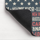 Verenigde Staten van Amerika |Staten en hoofdstede Muismat (Hoek)