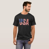 Verenigde Staten van Amerika T-shirt (Voorkant volledig)