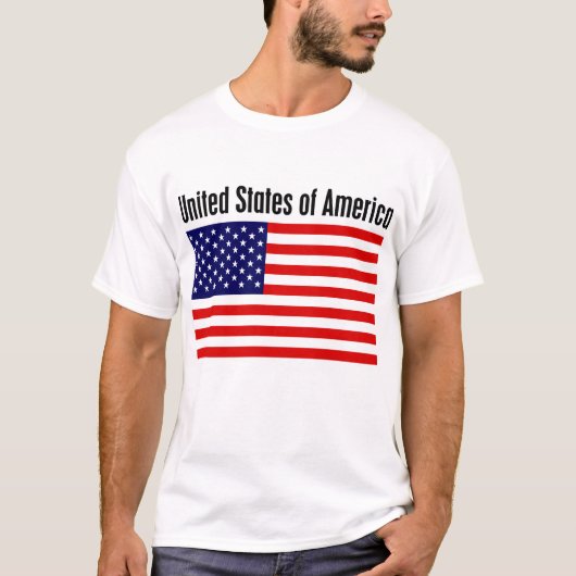Verenigde Staten van Amerika T-shirt (Voorkant)