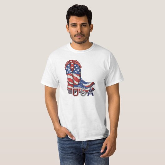 Verenigde Staten van Amerika T-shirt (Voorkant volledig)