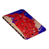  Verenigde Staten van Amerika Travel Bureau Kaart Magneet (Rechterzijde)