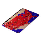  Verenigde Staten van Amerika Travel Bureau Kaart Magneet (Linkerzijde)