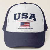 Verenigde Staten van Amerika Trucker Pet (Voorkant)