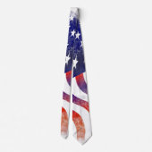 Verenigde Staten van Amerika vervaagde vlag Stropdas (Achterkant)