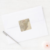 Verenigde Staten van Amerika Vierkante Sticker (Envelop)