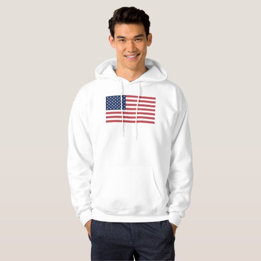 Verenigde Staten van Amerika Vlag-26976 Hoodie (Voorkant volledig)