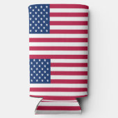 Verenigde Staten van Amerika Vlag-26976 Seltzer Blikjeskoeler (Achterkant)