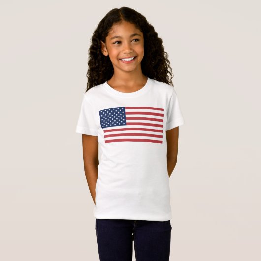 Verenigde Staten van Amerika Vlag-26976 T-shirt (Voorkant volledig)