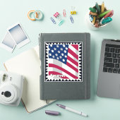 VERENIGDE STATEN VAN AMERIKA VLAG FOREVER STEMPEL STICKER (iPad Cover)
