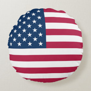 Verenigde Staten van Amerika vlag patriottisch Rond Kussen