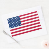 Verenigde Staten van Amerika Vlag Sticker (Envelop)