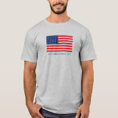 Verenigde Staten van Amerika vlag T-Shirt 2022 (Voorkant)