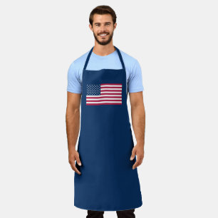Verenigde Staten van Amerika Vlag van de VS blauw  Schort