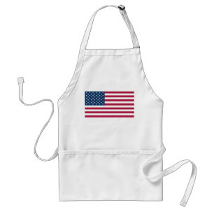 Verenigde Staten van Amerika Vlag van de VS patrio Standaard Schort