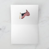 Verenigde Staten van Amerika Vlagdag Kaart (Binnen)
