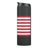 Verenigde Staten van Amerika vlaggen rood wit en b Thermosbeker (Geroteerd rechts)