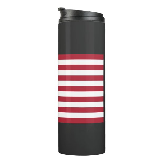 Verenigde Staten van Amerika vlaggen rood wit en b Thermosbeker (Geroteerd rechts)