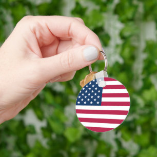 Verenigde Staten van Amerika VSA vlag patriottisch Sleutelhanger