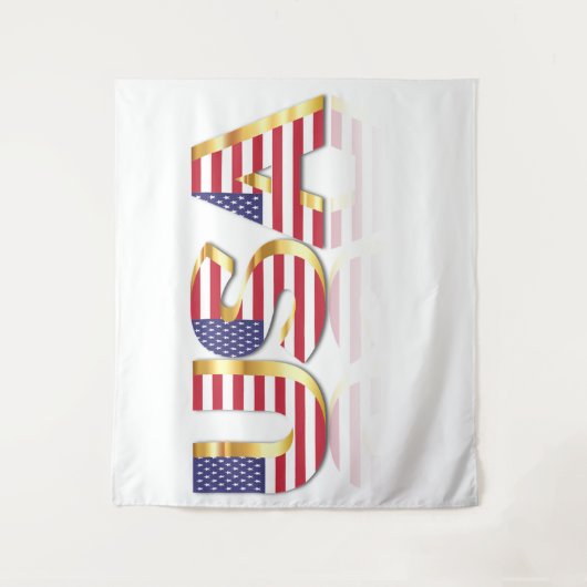 Verenigde Staten van Amerika Wandkleed (Voorkant)