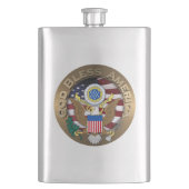 Verenigde Staten van Amerika zeehond - God zegene  Flacon (Voorkant)