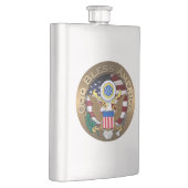 Verenigde Staten van Amerika zeehond - God zegene  Flacon (Rechts)