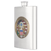 Verenigde Staten van Amerika zeehond - God zegene  Flacon (Links)