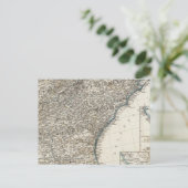 Verenigde Staten van Amerika Zuidelijke Staten Briefkaart (Staand voorkant)