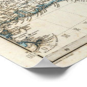 Verenigde Staten van Amerika Zuidelijke Staten Poster (Hoek)