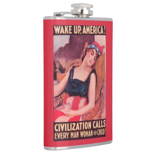 Verenigde Staten van AmerikaWar II Promotional Heupfles (Rechts)